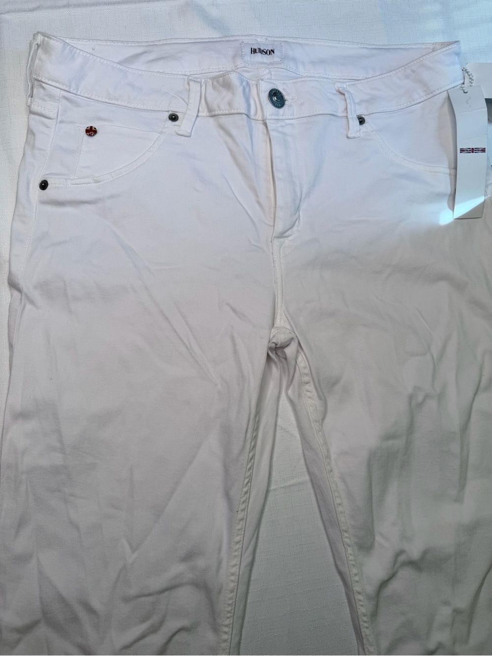 Hudson Jeans White Skinny Women’s Jeans